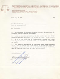 CARTA 605 DE 1995